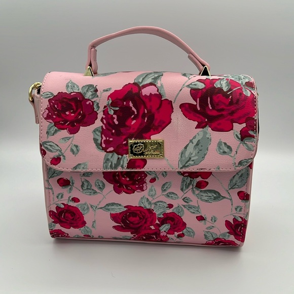 Luv Betsey by Betsey Johnson Pink Floral Crossbody Bag - Picture 2 of 8